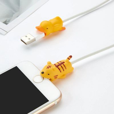 2. Duck-shaped phone cable cover