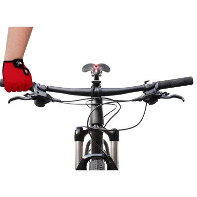 10. DUNLOP SENIOR RL CYCLING GLOVES - RED