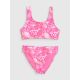 Girls' two-piece swimsuit 4F 4FJRSS25UBKSF051-90A