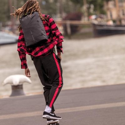 18. XD DESIGN BOBBY URBAN LITE BLACK BACKPACK P/N: P705.501