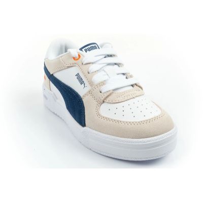 3. Puma Kids' CA Pro Remix PS Sports Sneakers Beige Leather Unisex