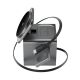 5. Acefast E34 22.5W 3-in-1 inductive charger with built-in cable for smartphone and smartwatch - gray