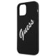 6. Guess GUHCP12SLSVSBW iPhone 12 mini 5.4" black and white hardcase Silicone Vintage