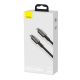 5. Baseus CATWJ-A01 USB-C - USB-C PD QC cable 100W 5A 480Mb/s 2m - black
