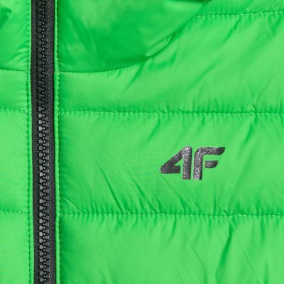6. Boy's vest 4F M313 green 4FJWSS26TVJAM313 41S