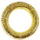 DECORATIVE WREATH TIRE 30LED 40CM GOLD