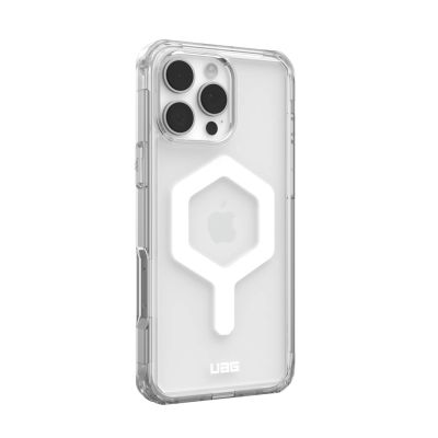 5. UAG Urban Armor Gear Plyo MagSafe Case Apple iPhone 16 Pro Max Ice (Clear)/White