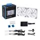 3. Lian Li Uni Fan SL140 Computer Case Fan 14cm White 2 pcs.