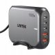 Stationary GaN charger UNITEK P1234AGY01-EU 188W 3xUSB-C 2xUSB-A