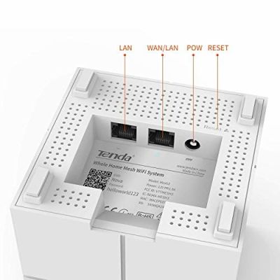 4. Tenda MW6 2pack Mesh System (xDSL; 2.4 GHz, 5 GHz)