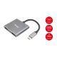 3. Equip 133484 Docking Station Wired USB 3.2 Gen 1 (3.1 Gen 1) Type-C Silver