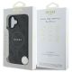 8. Guess 4G Ring Classic Logo MagSafe case for iPhone 16 - black