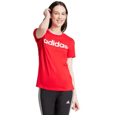 10. adidas Loungewear Essentials Slim Logo Tee W IY9189