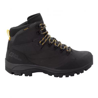 2. Jack Wolfskin REBELLION TEXAPORE MID M phantom / burly yellow XT men's hiking boots (4051171_6357)