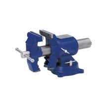 IRWIN 125mm SWIVEL MACHINIST'S VICE WITH ANVIL MULTI-VICE
