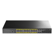 Cudy GS2028PS4 Managed L2 Gigabit Ethernet (10/100/1000) PoE Support 1U Black