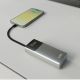 8. SBS 10000mAh PD 20W Powerbank with LCD Display and Built-in USB-C Cable - Gray