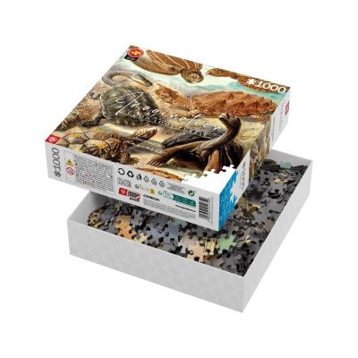 5. Good Loot Imagination Puzzle: Ernst Haeckel Chelonia - Sea Turtles, 1000 pieces