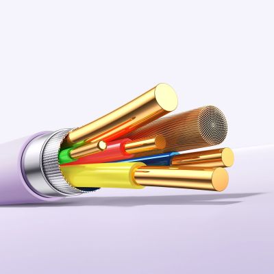 11. Joyroom S-A59 Vibrant Series 60W USB-C - USB-C Cable 1.2m - Purple