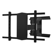 B-Tech BT8227/B Double Arm Wall Mount for Flat Screens with Tilt and Swivel Function