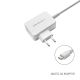 5. QOLTEC AC Adapter 65 W | 5–20.3 V | 2–3.25 A | USB Type-C | PD | White