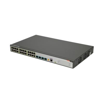 6. FiberHome S4820-28T-X-PE-AC Network Uplinks Managed L2/L3 Gigabit Ethernet (10/100/1000) PoE Support 1U Black, Gray