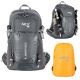 2. NC1925 GRAY WAYFARER 35L NILS CAMP TRAVEL BACKPACK