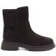 2. Women's leather ankle boots suede chocolate Sergio Leone BT-27