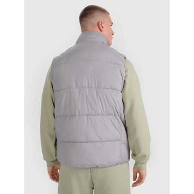 2. Men's down vest with synthetic filling 4F 4FRAW25TVJAM295-25S