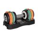 2. REBEL ACTIVE AUTOMATICALLY ADJUSTABLE CAST IRON DUMBBELLS, SET 2X10 KG, 1 KG STROKES RBA2335
