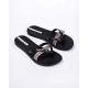 3. Ipanema Kirei women's flip-flops, fashionable and comfortable, black for the beach