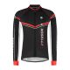 Rogelli GARA MOSTRO II Long-Sleeve Cycling Jersey, Red, 3XL