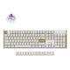 Keychron K10 HE Gaming Keyboard USB + RF Wireless + Bluetooth QWERTY English White, Wood