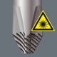 5. Kraftform Lasertip screwdriver set + hanger, 6 pieces