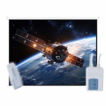 Electric Projection Screen 92" 114 x 203 cm with Remote Control EA-92 16:9 ART