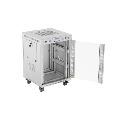 2. Lanberg FF01-6615-12SL Freestanding Rack 15U Gray
