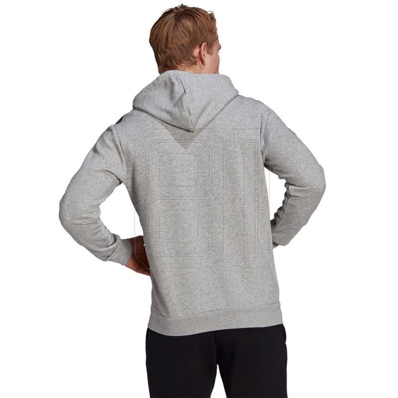 9. Adidas Essentials Fleece 3-Stripes Hoodie M GK9084