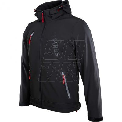 3. Alpinus Denali softshell jacket black M BR43381