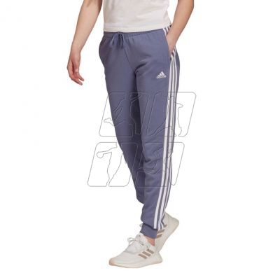 2. Adidas Essentials French Terry 3-Stripes Pants W H42011