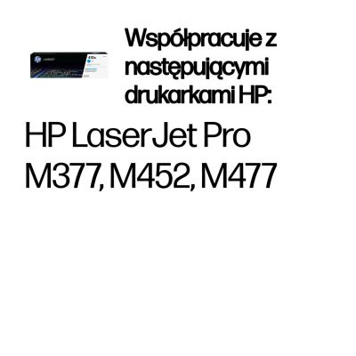 7. HP 410A Original Cyan LaserJet Toner Cartridge