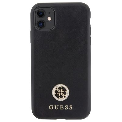 3. Guess Strass Metal Logo iPhone 11 / Xr 6.1" Case - Black