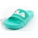 5. Fila women's sports flip-flops Morro comfortable green slippers for the pool