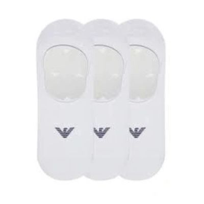 7. Emporio Armani Calza micro socks cotton white 3-pack