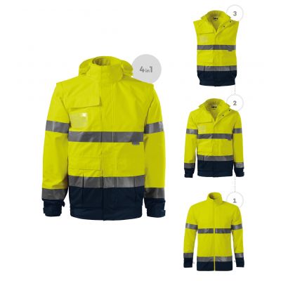 Rimeck HV Guard 4 in 1 M MLI-5V297 Fluorescent Yellow Jacket