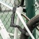 2. Rockbros 3230002001 bicycle lock with combination and key - black