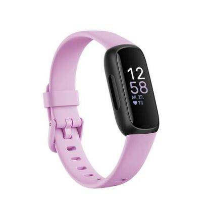 6. Fitbit Inspire 3 Lilac Dream - Sports band monitoring health and activity
