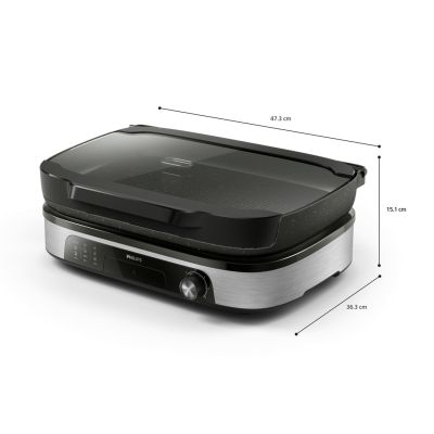 18. PHILIPS HD6212/90 electric grill