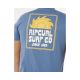 4. RIP CURL Pacific Rinse Sunrise Tee Men's Blue
