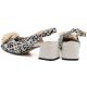 5. Women's textile heeled sandals Artiker 58C0372