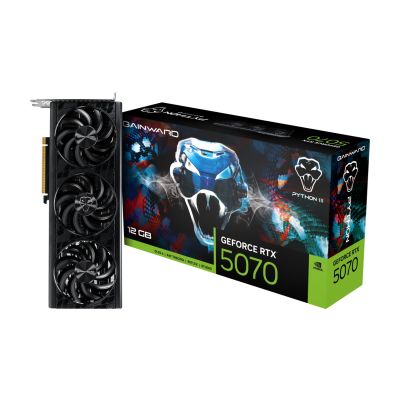 9. Gainward GWD RTX 5070 Python III 12GB GDDR7 Graphics Card